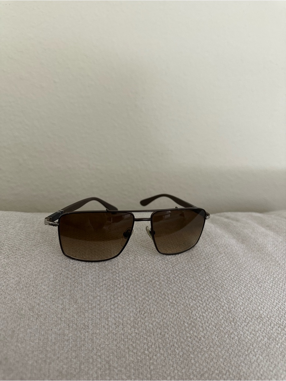 Persol Brown Gradient Lens Metal Frame Sunglasses - Picture 8 of 8